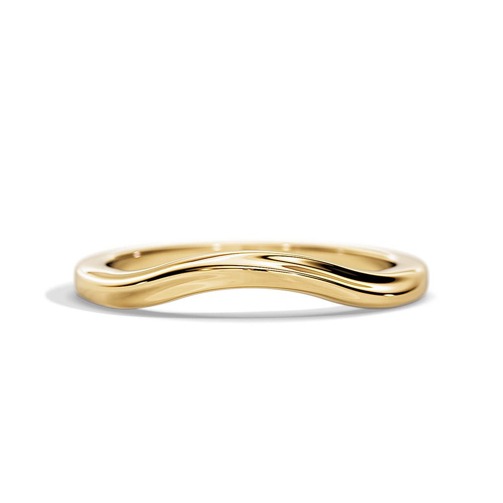 2mm Curved Wedding Band - TAYLOR KOM_925 Sterling Silver