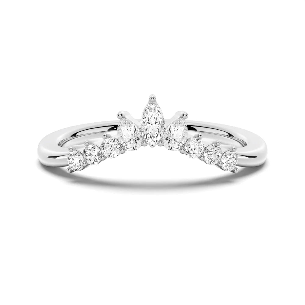 Curved Wedding Bands - TAYLOR KOM