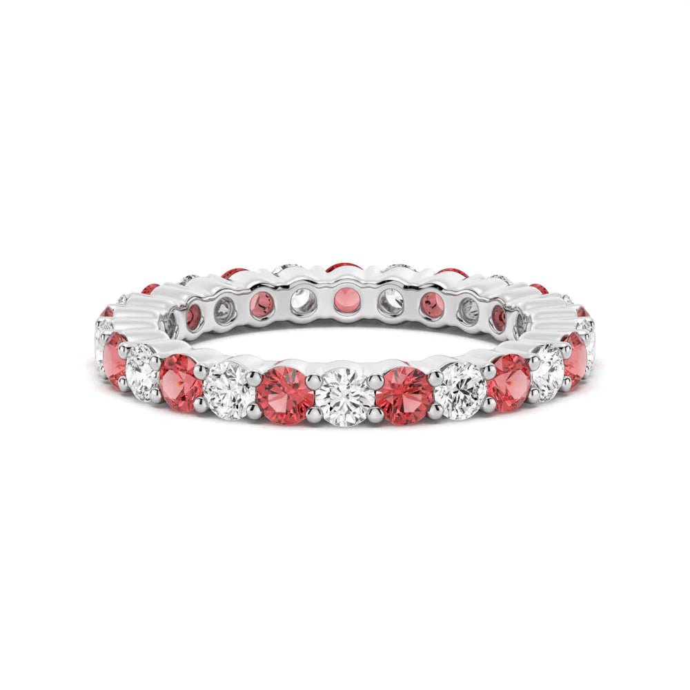Gemstone Weding Bands - TAYLOR KOM