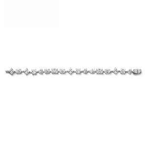 15ctw Multi Shape Moissanite Bracelet