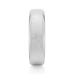 5.7mm Emerald Cut Moissanite Men's Wedding Band