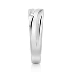 6.5mm Bezel Set Moissanite Men's Wedding Band