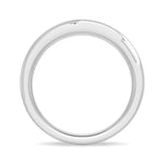 6.5mm Bezel Set Moissanite Men's Wedding Band