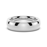 6mm High Polished Men's Wedding Band