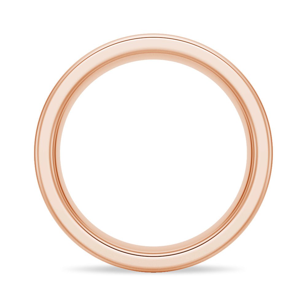 6mm Brushed Finish Men's Wedding Band - TAYLOR KOM_925 Sterling Silver