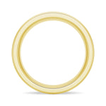 6mm Brushed Finish Men's Wedding Band - TAYLOR KOM_925 Sterling Silver