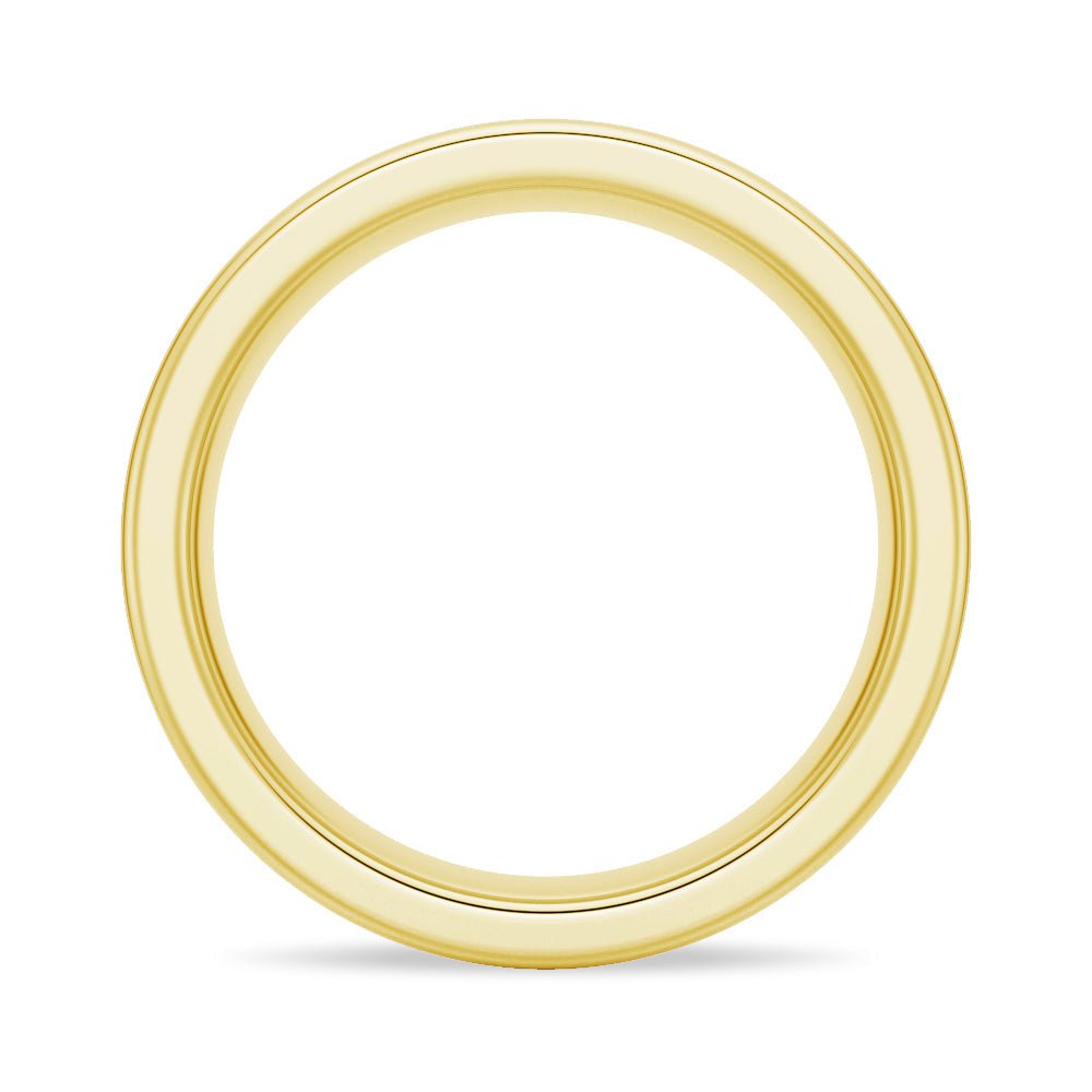6mm Brushed Finish Men's Wedding Band - TAYLOR KOM_925 Sterling Silver