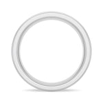 6mm Brushed Finish Men's Wedding Band - TAYLOR KOM_925 Sterling Silver