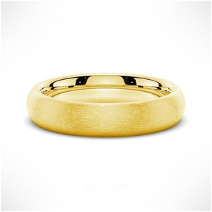 Classic Matte Finish Men's Wedding Band