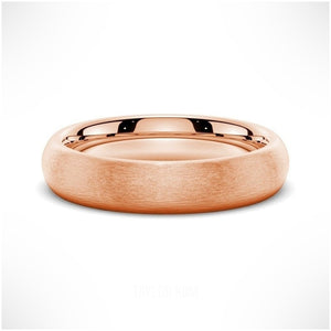 Classic Matte Finish Men's Wedding Band