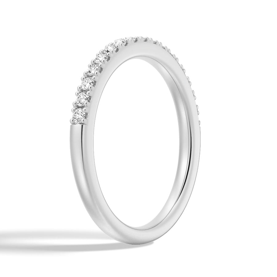 Classic Round Moissanite Anniversary Wedding Band