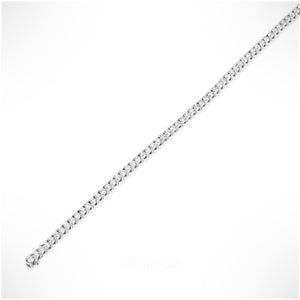 Classic Round Shaped Moissanite Tennis Bracelet