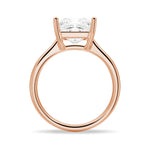 Classic Solitaire Princess Cut Engagement Ring