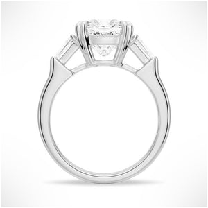 Crystal Clear Moissanite Ring