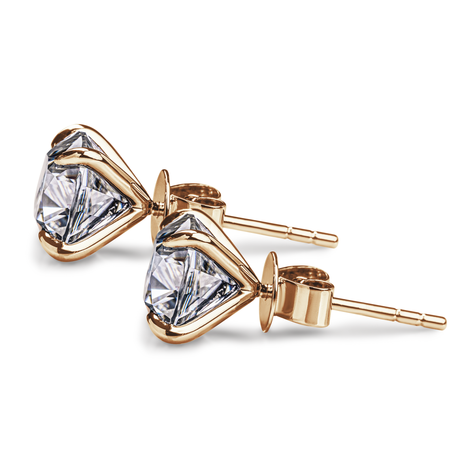 Cushion Cut Moissanite Earrings