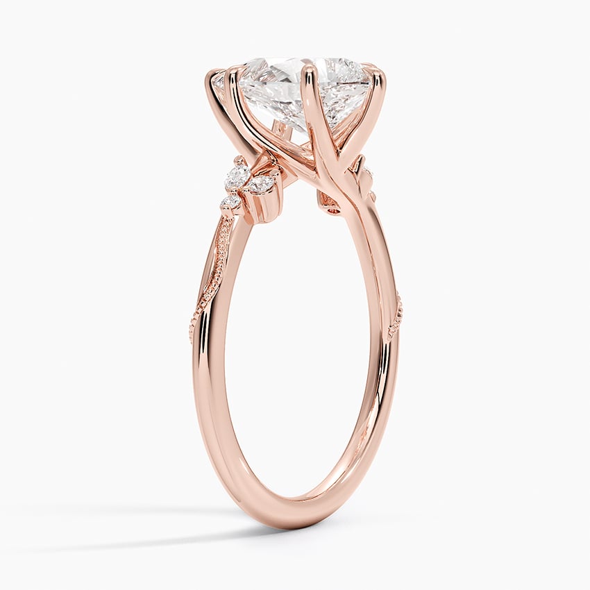 Elegant Pear Shaped Moissanite Engagement Ring Copy