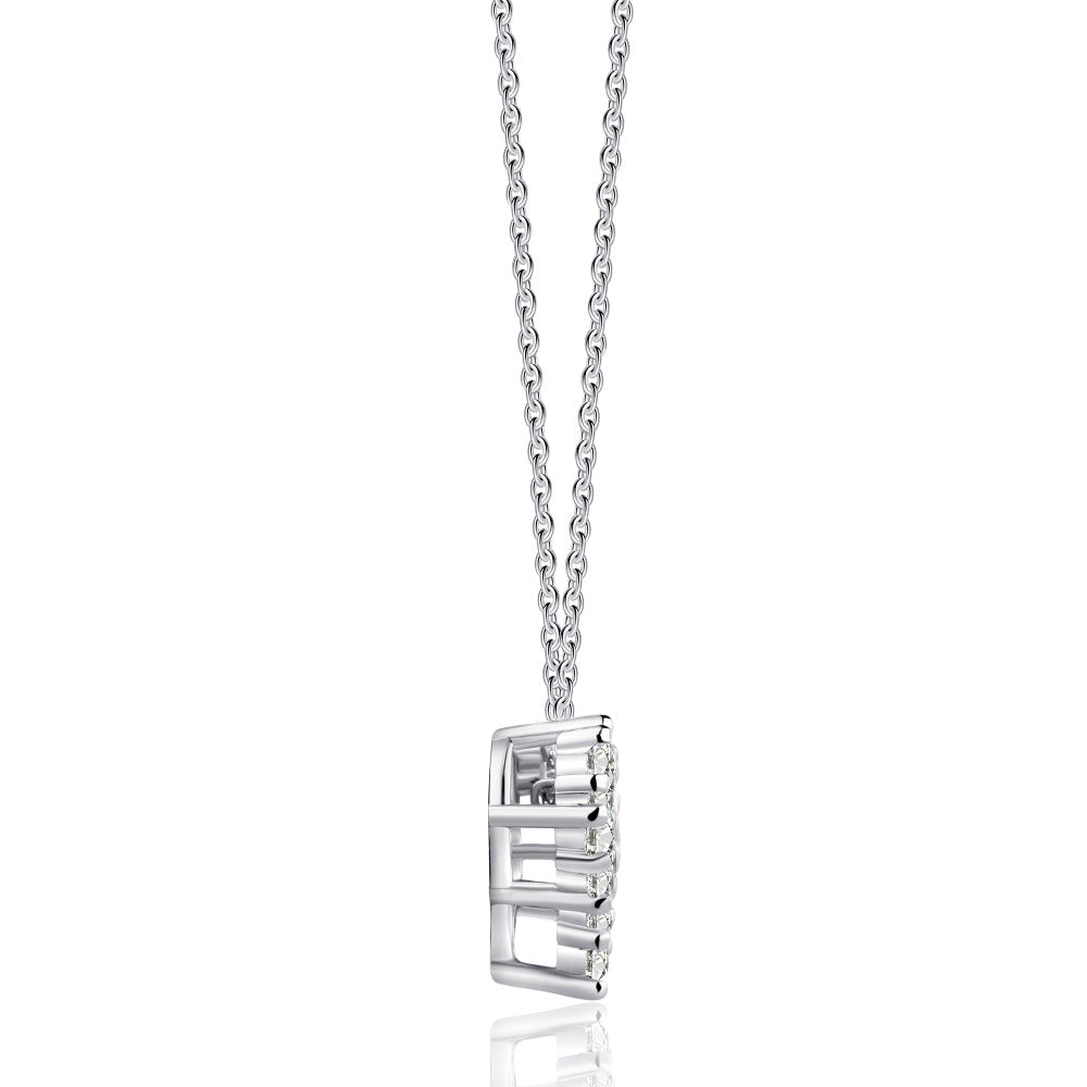 Eternal Heart Moissanite Necklace