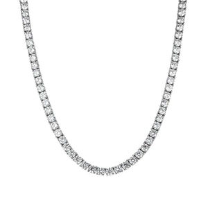 Iced Moissanite Tennis Necklace