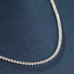 Iced Moissanite Tennis Necklace