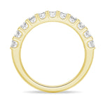 Princess Cut Moissanite Half Eternity Band - 1.65 ctw.