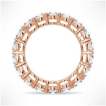 Radiant Unity Moissanite Eternity Band