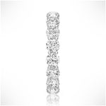 Radiant Unity Moissanite Eternity Band