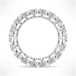 Radiant Unity Moissanite Eternity Band