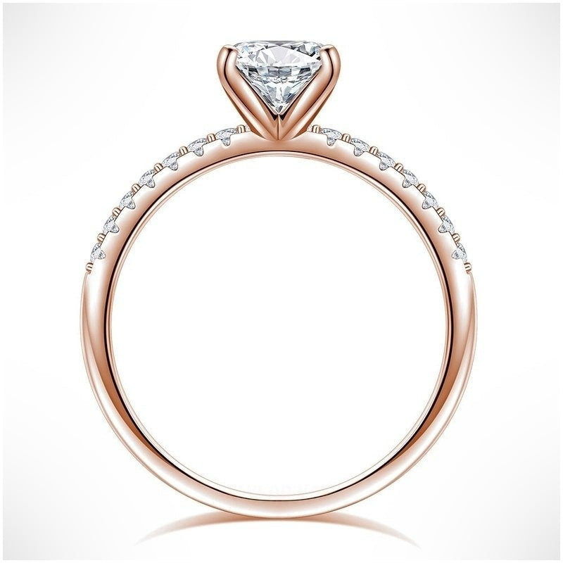 Starlit Symphony Moissanite Ring