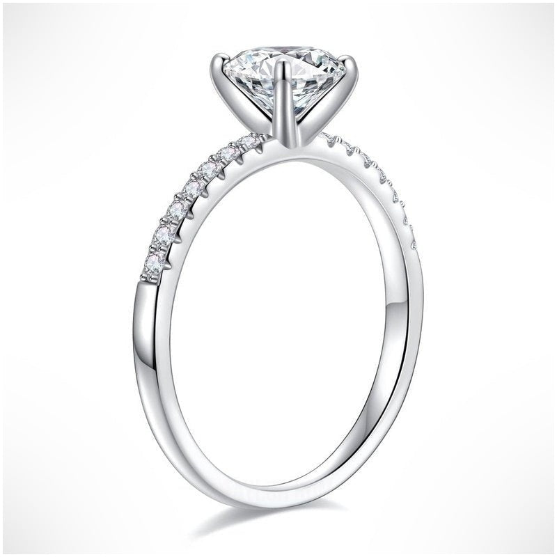 Starlit Symphony Moissanite Ring