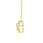 Sunburst Moissanite Necklace