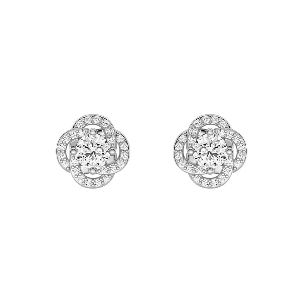Sunburst Sparkle Stud Earrings