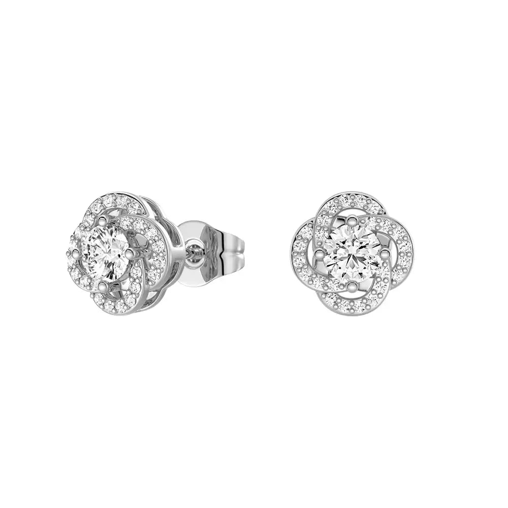 Sunburst Sparkle Stud Earrings