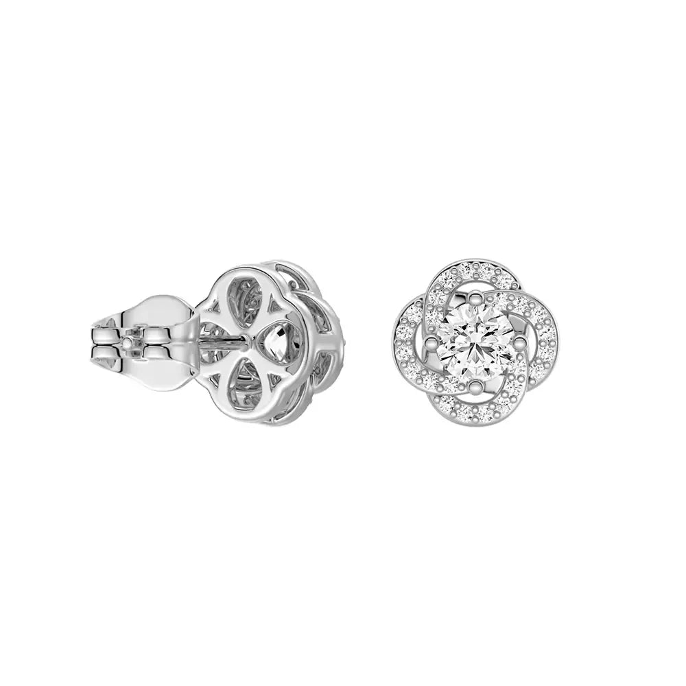Sunburst Sparkle Stud Earrings