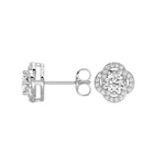 Sunburst Sparkle Stud Earrings