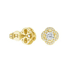 Sunburst Sparkle Stud Earrings