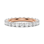 Whispering Brilliance Moissanite Wedding Band