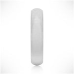 Classic Matte Finish Men's Wedding Band - 6mm - TAYLOR KOM_925 Sterling Silver