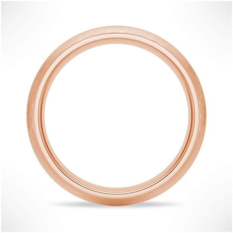 Classic Matte Finish Men's Wedding Band - 6mm - TAYLOR KOM_925 Sterling Silver
