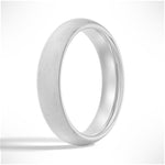 Classic Matte Finish Men's Wedding Band - 6mm - TAYLOR KOM_925 Sterling Silver