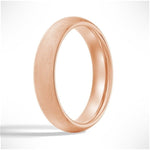 Classic Matte Finish Men's Wedding Band - 6mm - TAYLOR KOM_925 Sterling Silver