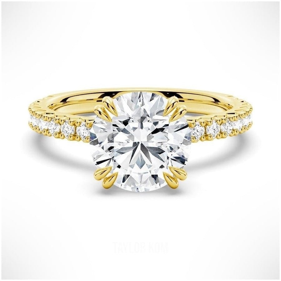 Enchantment Moissanite Ring - TAYLOR KOM_925 Sterling Silver