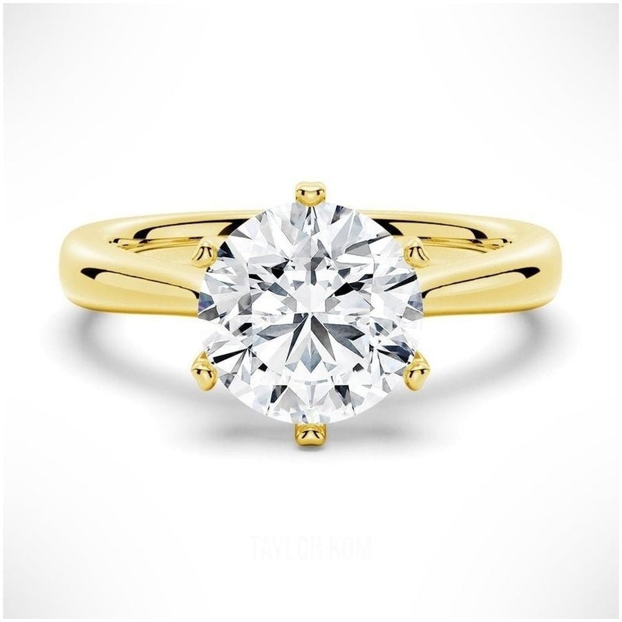 Eternal Love Moissanite Ring - TAYLOR KOM_925 Sterling Silver